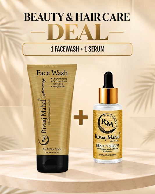 Rivaaj Mahal Face Wash + Beauty Serum Combo