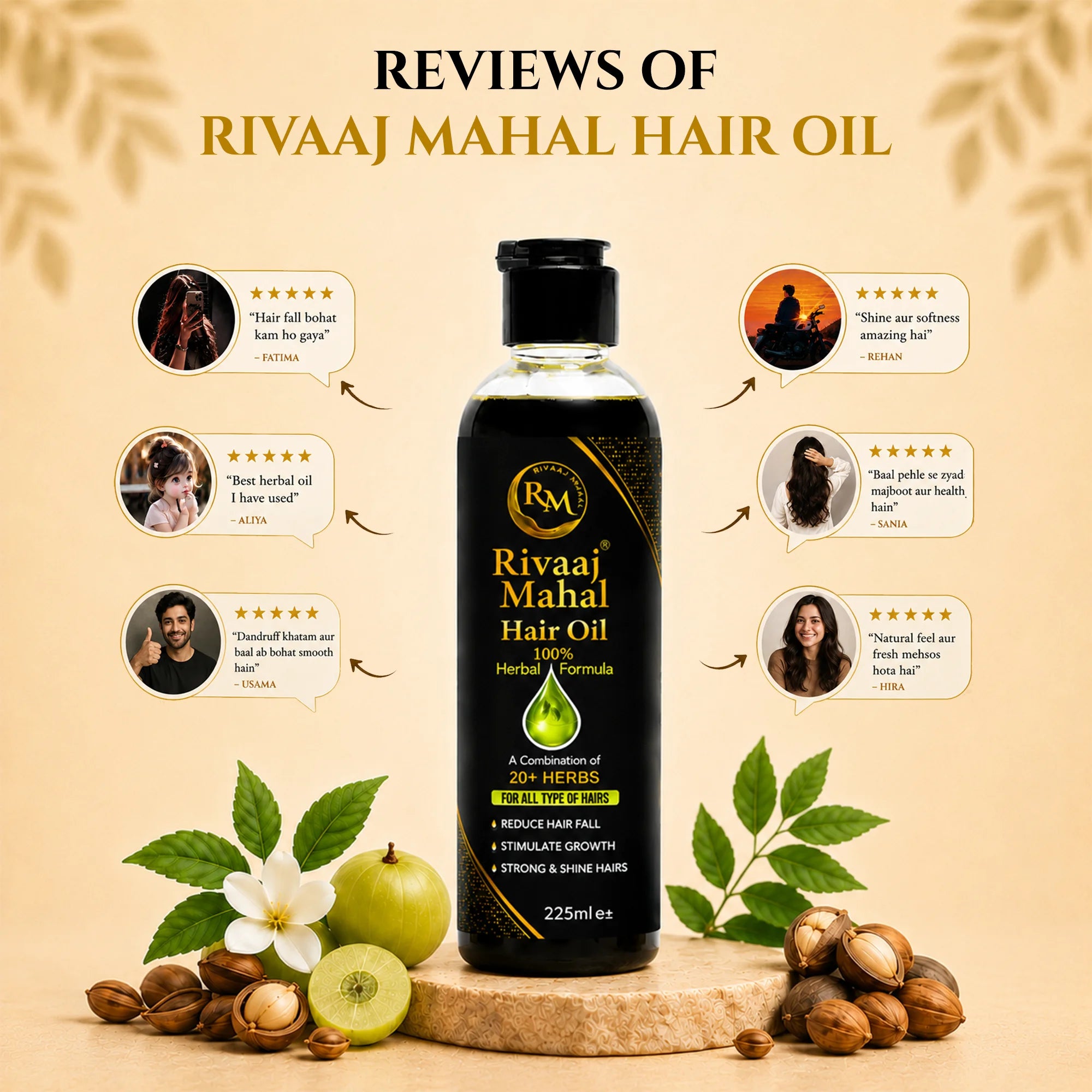 Rivaaj Mahal Hair Oil  4