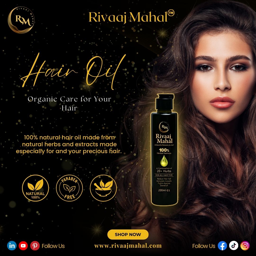 Rivaaj Mahal Hair Oil - Your Ultimate Hair Care Solution, For Mans & Womans