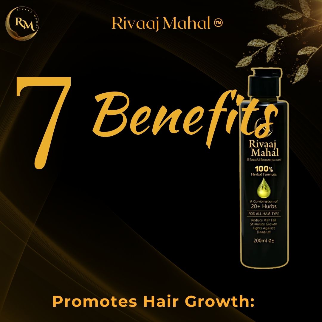 Rivaaj Mahal Hair Oil - Your Ultimate Hair Care Solution, For Mans & Womans