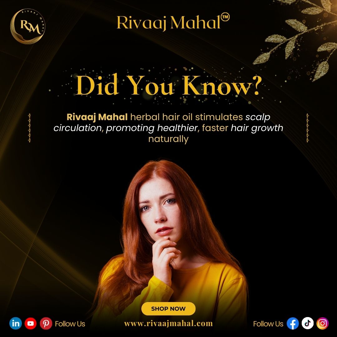 Rivaaj Mahal Hair Oil - Your Ultimate Hair Care Solution, For Mans & Womans