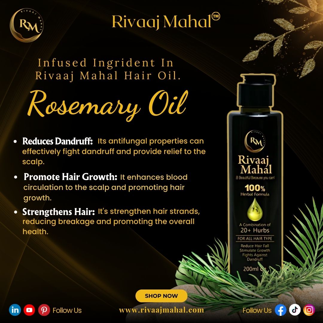 Rivaaj Mahal Hair Oil - Your Ultimate Hair Care Solution, For Mans & Womans