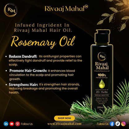 Rivaaj Mahal Hair Oil