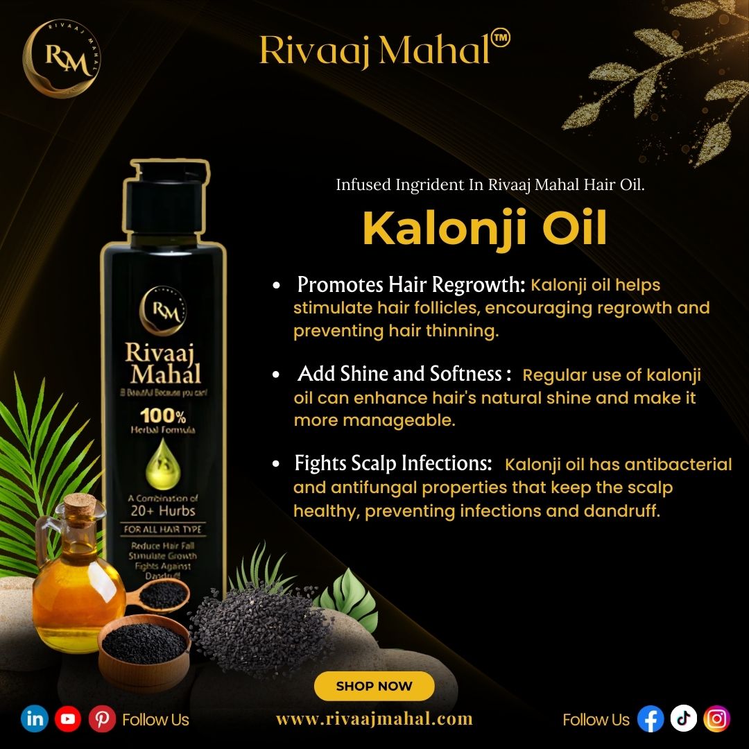 Rivaaj Mahal Hair Oil - Your Ultimate Hair Care Solution, For Mans & Womans