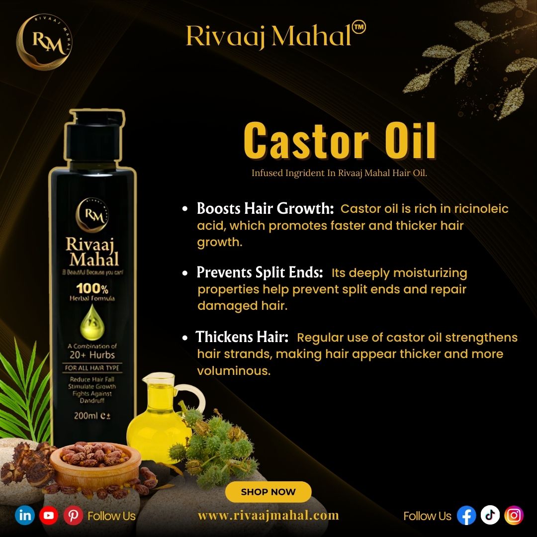 Rivaaj Mahal Hair Oil - Your Ultimate Hair Care Solution, For Mans & Womans