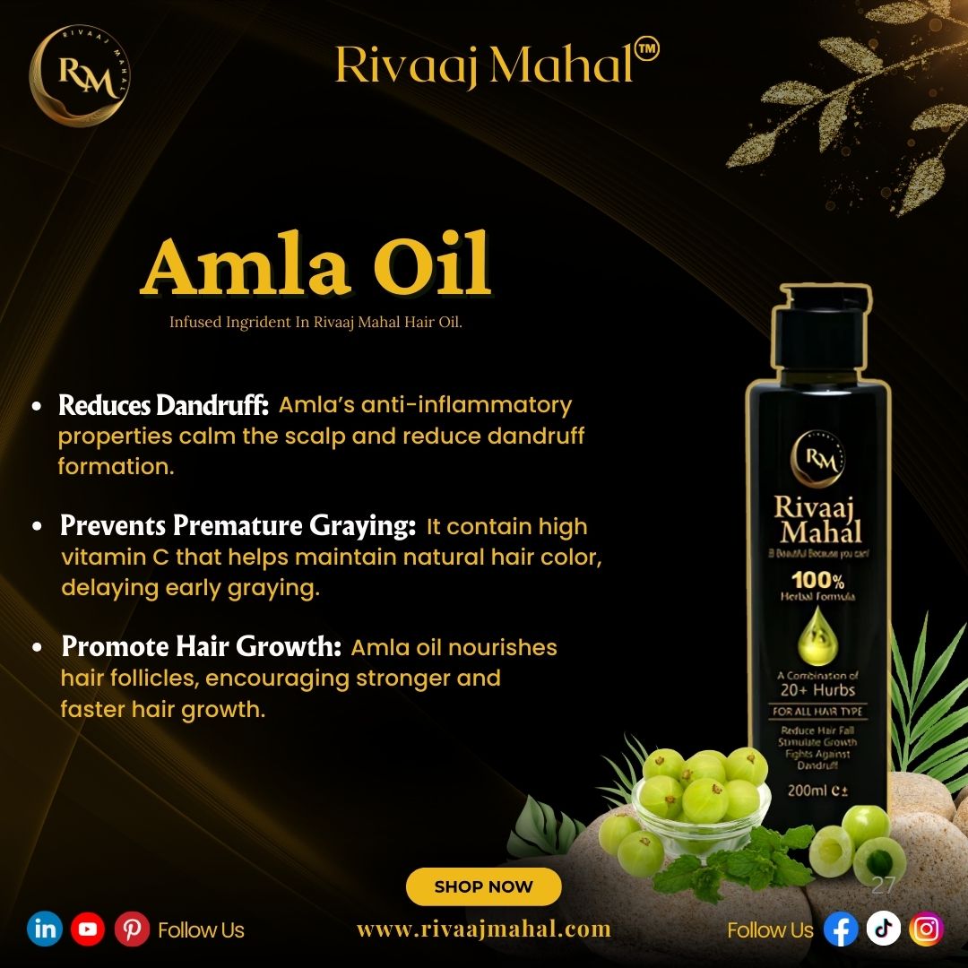 Rivaaj Mahal Hair Oil - Your Ultimate Hair Care Solution, For Mans & Womans