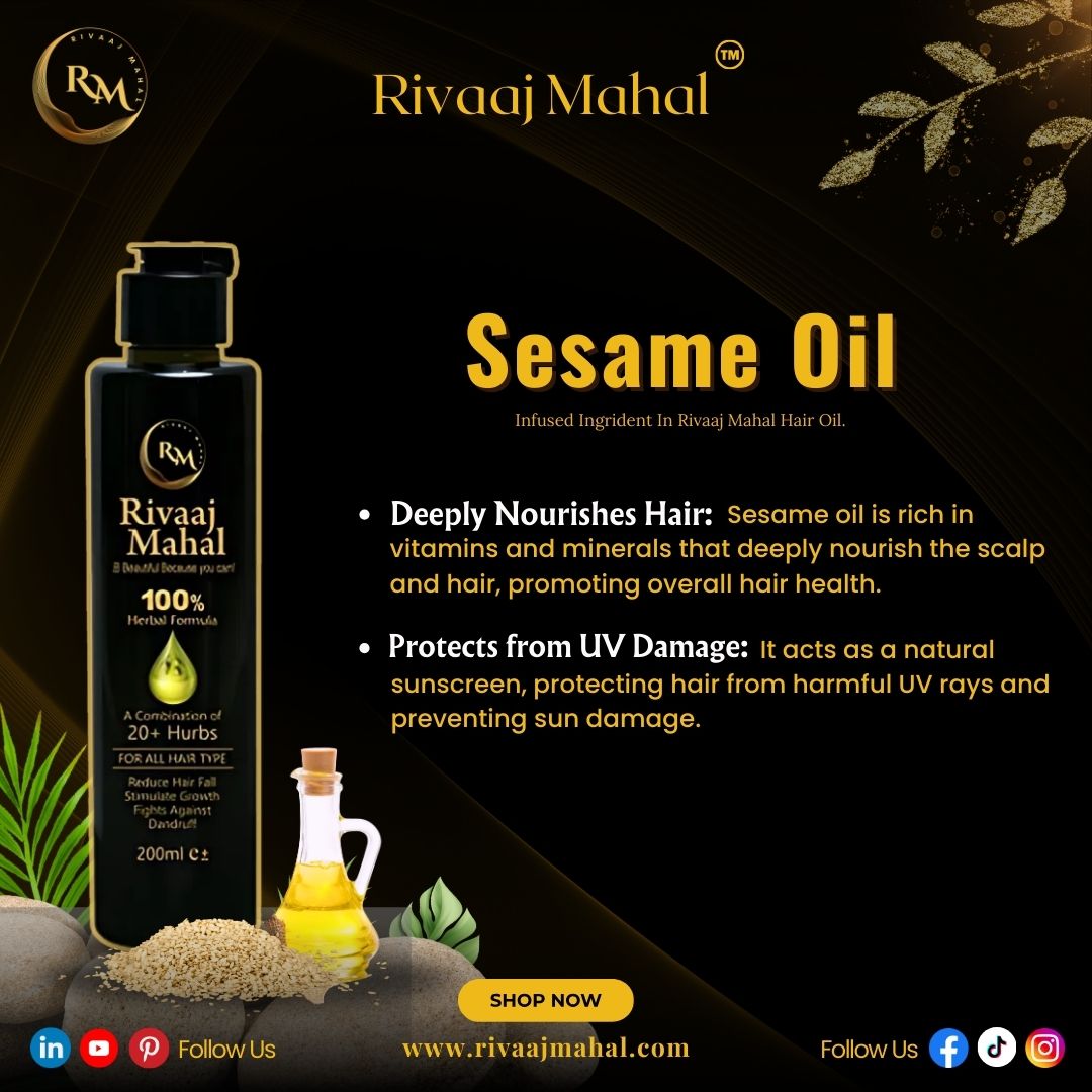 Rivaaj Mahal Hair Oil - Your Ultimate Hair Care Solution, For Mans & Womans