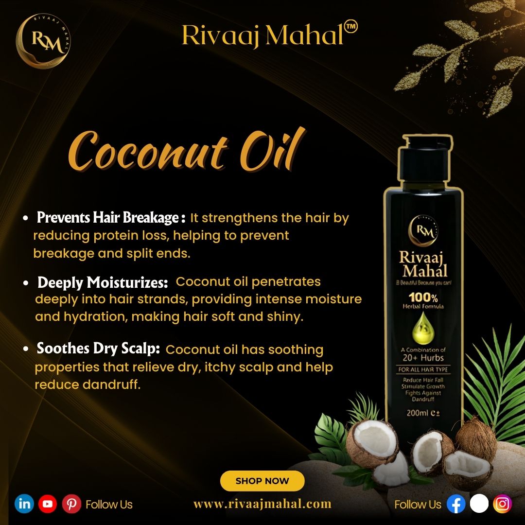 Rivaaj Mahal Hair Oil - Your Ultimate Hair Care Solution, For Mans & Womans