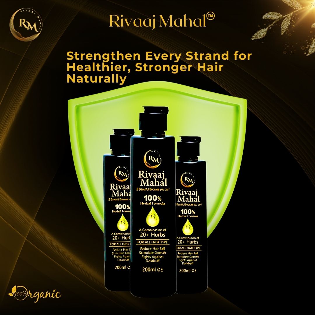 Rivaaj Mahal Hair Oil - Your Ultimate Hair Care Solution, For Mans & Womans