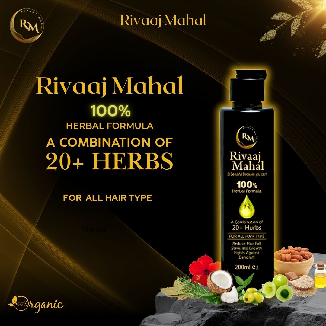 Rivaaj Mahal Hair Oil - Your Ultimate Hair Care Solution, For Mans & Womans