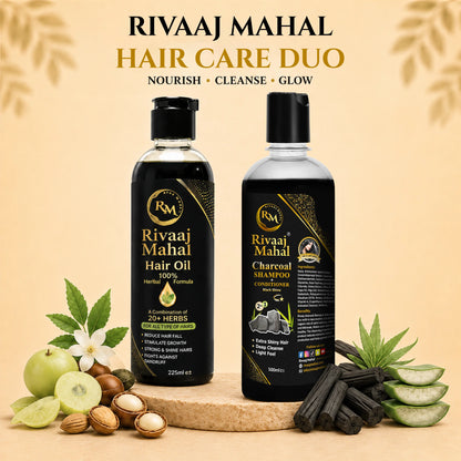 Rivaaj Mahal Hair Oil & Organic Shampoo